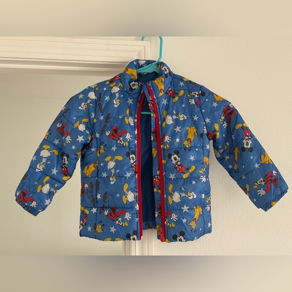 Kids Blue Disney Character Jacket - Picture 1 of 3